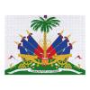 Haiti-Flag Puzzle for Adults Wooden Jigsaw Puzzles for Wall Art view 3