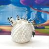 3D Printed Baby Dragon with Dragon Egg, Articulated Cherry Blossom Dragon, White and Green Dragon, Fidget ADHD Autism Toy BD004WG view 2