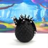 3D Printed Baby Dragon with Dragon Egg, Articulated Cherry Blossom Baby Dragon, Black and White Dragon, Fidget ADHD Autism Toy BD004BW-WE view 2