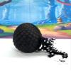 3D Printed Baby Dragon with Dragon Egg, Articulated Cherry Blossom Baby Dragon, Black and White Dragon, Fidget ADHD Autism Toy BD004BW-WE view 3