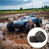 4-Pack All-Terrain 1/16 Rc Tires, Anti-Slip Rc Truck Wheels, Plastic Construction, Compatible with 12Mm Adapter, Suitable for 1/14, 1/16, 1/18 Scale Rc Vehicles view 4