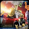 Train Set for Kids 3-5 4-7, Classic Christmas Electric Train Toys Set with Steam Locomotive Engine, Lights & Sound, Tracks for Christmas Tree, Toy Train Set for 3 4 5 6 Years Old Kids Boys Girls view 2