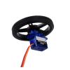 1 pc FS90R 360 Degree Continuous Rotation servo Wheel view 1