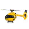 Amewi ADAC H145 6G 6G RTF Brushless Helicopter with Remote Control License Model Yellow view 3