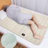 LOYDBDT Grounding Mat Cotton Grounding Pad for Bed Grounded Pad with Silver Fiber Earth Connected Mat for Improves Sleep Wellness (Beige, 34x50 inch) view 4