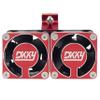 DKKY RC Motor Cooling Fan Heatsink with 42mm Mount for Arrma Axial Traxxas 1/6 1/8 1/10 RC Models with 4274 4286 Motor (Red) view 3