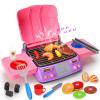 AugToy Girls BBQ Grill Playset & Toddler Vanity Magic Makeup Set Table view 2