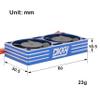 DKKY RC Motor Cooling Fan Heatsink 30mm Dual Fan for ARRMA Axial Traxxas 1/6 1/8 1/10 RC Crawler Car 3650 550 3660 4274 4068 4268 Motor (Blue) view 2