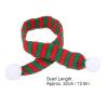 Bearded Dragon Costume, Hamster Clothes Christmas Costume Adjustable Straw Elk Hat and Scarf Bearded Dragon Clothes for Holiday Party Photos (Large hat) view 4