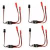 2/4pcs RC Remote Controlled AUX on/Off Electronic Switch JST 2/20A Cables & Y9J7 Q4M9 (3V-30 20A4PCS) view 1