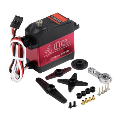 1X 20/25/30/35/40kg Digital Servo Waterproof IP66 RC Servo for 1/8 1/10 Scale High Speed Metal Gear High Torque(DS3240-270)