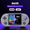 Dosnura RG353P Handheld Game Console Linux and Android Dual OS RK3566 64BIT 64G TF Card 4420+ Classic Games 3.5 Inch IPS Screen 3500mAh Battery Support 5G WiFi 4.2 Bluetooth(RG353P-Gray) view 2