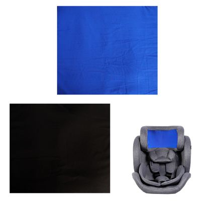 2Pcs Car Seat Headrest Cover for Babies, Soft and Smooth Headrest Cover for Hair Protection, Skin-Friendly Baby Car Seat Head Protector