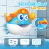 Bath Toys, Light Up Crab Bath Bubble Maker Bathroom Toys for Kids Ages 1-3 4-8,Bath Bubble Machine with Colourful Light Toddler Bathub Toy Great Birthday for Kids view 4