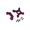 HLSONHENGM for WLtoys 124016 124018 1/12 RC 4WD Metal Upgrade Parts for Remote Control car Rear and Rear Shock Racks(Yellow) view 3