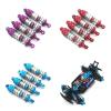 HLSONHENGM for SCY 16101 16102 16103 16104 16106 16201 RC 1/16 Metal Upgrade Parts for Remote Control Vehicle Oil Pressure Shock Absorber Parts(Purple) view 2