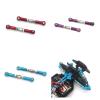 HLSONHENGM for SCY 16101 16102 16103 16104 16106 16201 RC 1/16 Metal Upgrade Steering Link Parts for Remote Control Cars(Purple) view 2