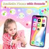 Play Purse for Little Girls Toddler, 35PCS Toddler Purse with Pretend Makeup for Kids, Girl Toys Princess Toy Includes Handbag, Phone, Kids Toy Purse Christmas Birthday Gift for Girls 3 4 5 6 7 8+ view 3