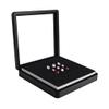 GemTrue DK21676-XL Wooden Diamond Collection Box Gemstone Display Box 200 x 200mm Black or White Color Jewelry Storage Showcase (Black) view 4