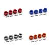 HLSONHENGM for ZD Racing DBX-10 1/10 Remote Control Vehicle Metal Fitting 12mm Hexagonal Connector(Orange) view 2