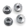 HLSONHENGM for MJX 14210 14209 14301 14302 14303 1/14 RC Remote Control car Metal Upgrade Modification Accessory M4 Lock nut(Light Grey) view 1
