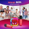 LED Karaoke Machine Toy: Mini Microphone for Kids 4 5 6 7 8 9 10 Year Old Boys Girls Toys Birthday Gifts Bluetooth Speaker with 2 Wireless Mics for Adult Boy Girl Ages 3-12 Stocking Stuffers view 4