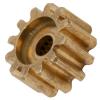 4305-0025-0012 Servo Gear, 12 Teeth, Brass Gear, 25 Teeth, Spline MOD 0.8 Gear, Replacement Servo Parts view 1