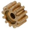 4305-0025-0012 Servo Gear, 12 Teeth, Brass Gear, 25 Teeth, Spline MOD 0.8 Gear, Replacement Servo Parts view 2