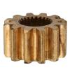 4305-0025-0012 Servo Gear, 12 Teeth, Brass Gear, 25 Teeth, Spline MOD 0.8 Gear, Replacement Servo Parts view 3