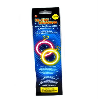 Glow Stick Earrings (Yellow)