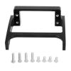 RC Crawler Metal Servo Mount Replacement Aluminum Alloy Stable Car Servo Mount for Axial SCX10 II 1/10 RC Cars (Black) view 1