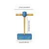 SM SunniMix Pogo Jump Pogo Stick, Exercise Balance Board Bouncing Toy, Jumping Toy for Kindergarten Boys Girls Outdoor Indoor Fun Gifts, Blue view 2