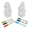 Crayola Light Ups Santa and Snowman Bundle, Recolorable Light Up Toy, Gift for Kids, 5, 6, 7, 8 view 3