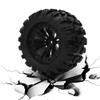 4pcs Rubber Tire Nylon Wheel Hubs Enhance Appearance for 1/10 Scale RC Car ZD Racing view 4