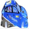 1/10 Scale RC Drift Racing Touring On Road Car Painted Body Shell, Subaru STI Style, Blue view 3