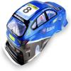 1/10 Scale RC Drift Racing Touring On Road Car Painted Body Shell, Subaru STI Style, Blue view 4
