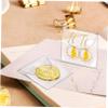 VILLCASE 150pcs Collection Bag Coin Sleeves Holders Coin Organizer Pouch Protectors Storage Supplies view 3