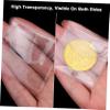 VILLCASE 150pcs Collection Bag Coin Sleeves Holders Coin Organizer Pouch Protectors Storage Supplies view 4
