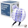 Houseables Human Hamster Ball, Zorb Ball, Bubble Soccer, Human Bubble, Inflatable Body Bumpers, for Adults and Kids, Sumo Bouncer, Whole Body Inside, Giant, Suit, Adult Sized, Knocker, Red, 5FT, 1 PK view 1