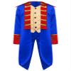 JEYPINMI Boys Halloween Medieval Costume Steampunk Tailcoat Victorian Prince Jacket Frock Coat Court Uniform Royal Blue 14 Years view 1