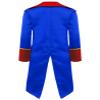JEYPINMI Boys Halloween Medieval Costume Steampunk Tailcoat Victorian Prince Jacket Frock Coat Court Uniform Royal Blue 14 Years view 2
