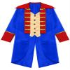 JEYPINMI Boys Halloween Medieval Costume Steampunk Tailcoat Victorian Prince Jacket Frock Coat Court Uniform Royal Blue 14 Years view 3