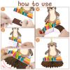 11pcs Sea Otter Party Honeycomb Centerpieces Cute Otter Birthday Party Decorations Ocean Sea Animal Party Honeycomb Centerpieces for Funny Otter Theme Birthday Baby Shower Supplies view 4
