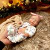 Abenduot 10inch Full Body Silicone Baby Doll Realistic Painted Silicone Reborn Baby Dolls Anatomically Correct Girl Dolls view 1