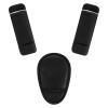 Accmor Car Seat Strap Pads Set for Baby Toddler Kids, Car Seat Strap Covers with Hip Support, Super Soft Seat Belt Covers Fits for All Car Seats, Pushchair, High Chair, Stroller view 1