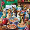 1000 Piece Adult Puzzle, Pizza and Dog Chef, Puzzle Educational Gift, Unique Room Decor Exercise Willpower - Idea Gift view 1