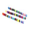 100Pcs Wooden Building Block Educational Toy Set, Dominoes for Kids Cultivate Imagination, Observation, and Hand Eye Coordination, Develop Brain view 2