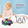 100Pcs Wooden Building Block Educational Toy Set, Dominoes for Kids Cultivate Imagination, Observation, and Hand Eye Coordination, Develop Brain view 4