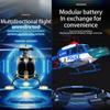 C123 RC Helicopter EC135 Remote Control Helicopter for Adults, 1:36 6CH 2.4GHz RTF RC Aircraft with 6-Axis Gyro, Altitude Hold, One Key Take Off/Landing for Beginners (Blue(2 Batteries) view 4