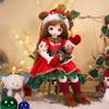 1/4 BJD Doll Kawaii Doll Move Joints Handmade Makeup Cute 18 Inches Collectible Cartoon Dress up Dolls Best Gift (B) view 2